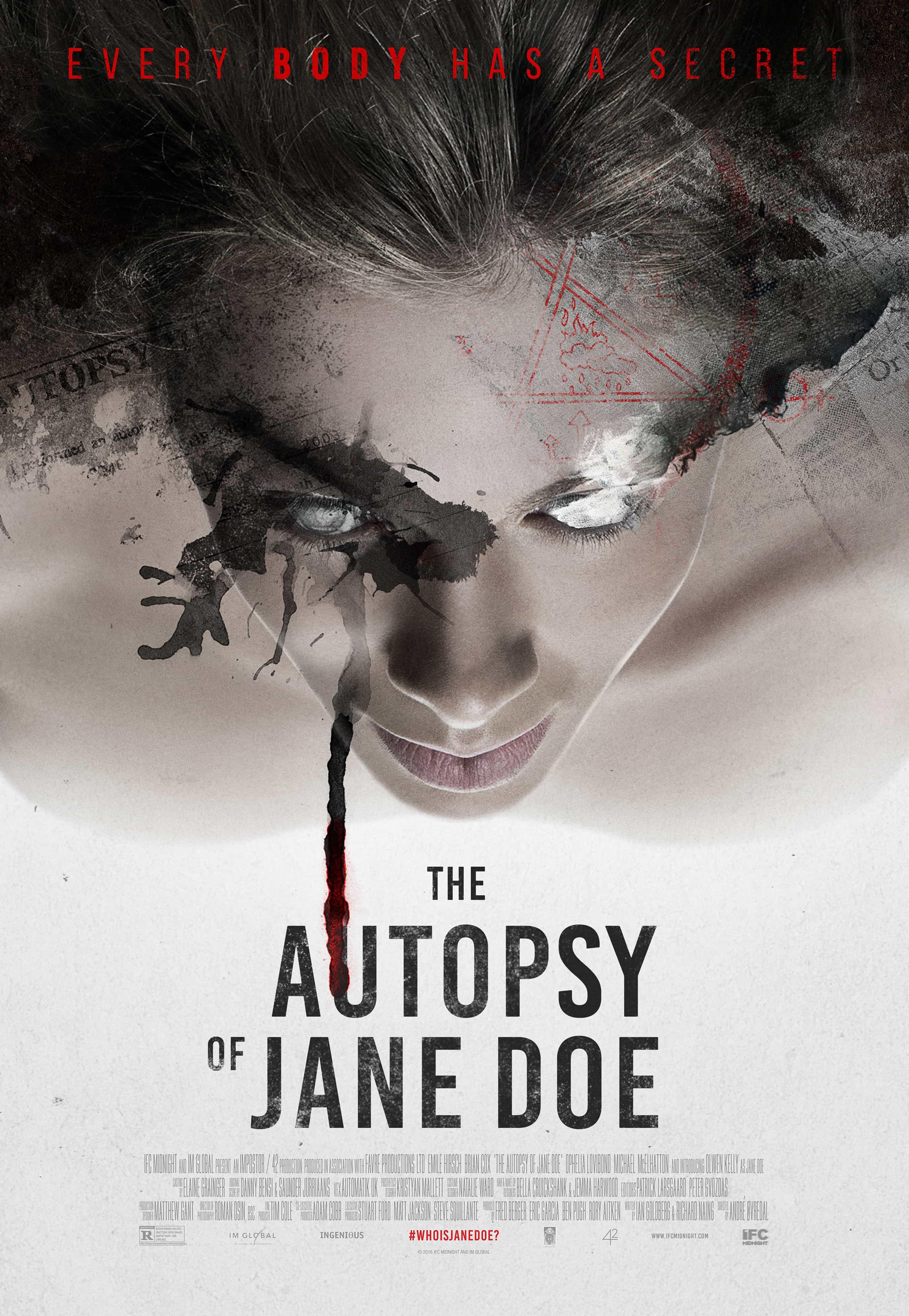 《无名女尸》The Autopsy of Jane Doe  2016 / 验尸官(台) / 无名尸诅咒(港) / 尸检无名女尸【22.83G】