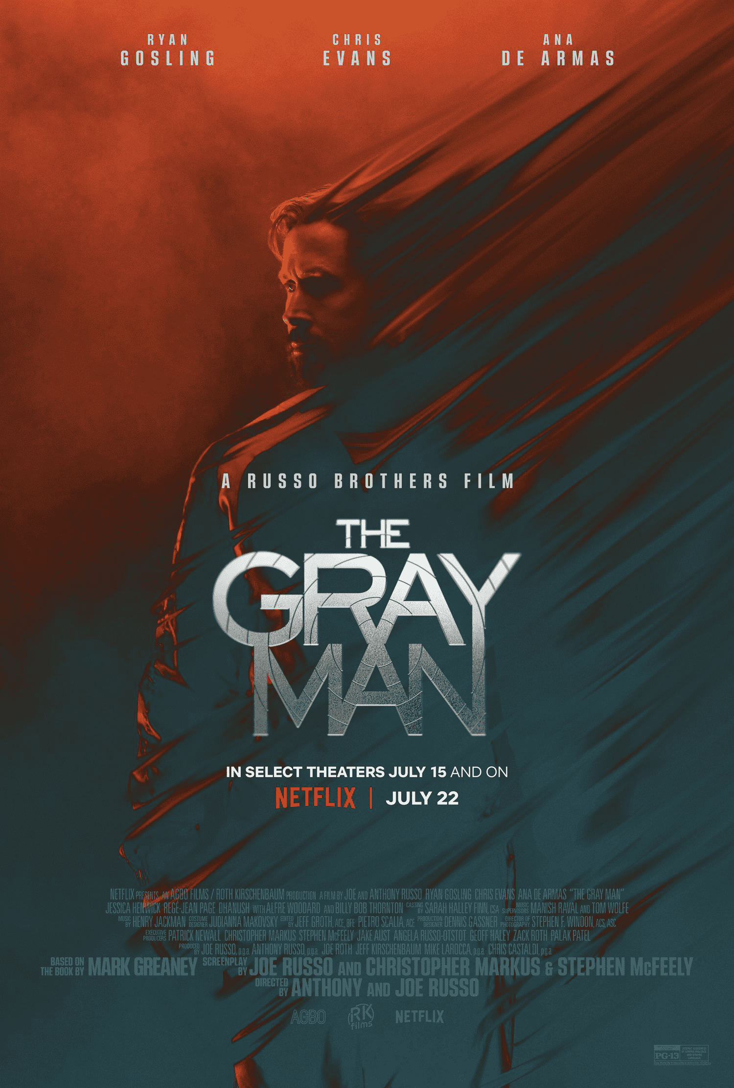 《灰影人》The Gray Man  2022 / 灰色人 / 灰人 【19.87G】