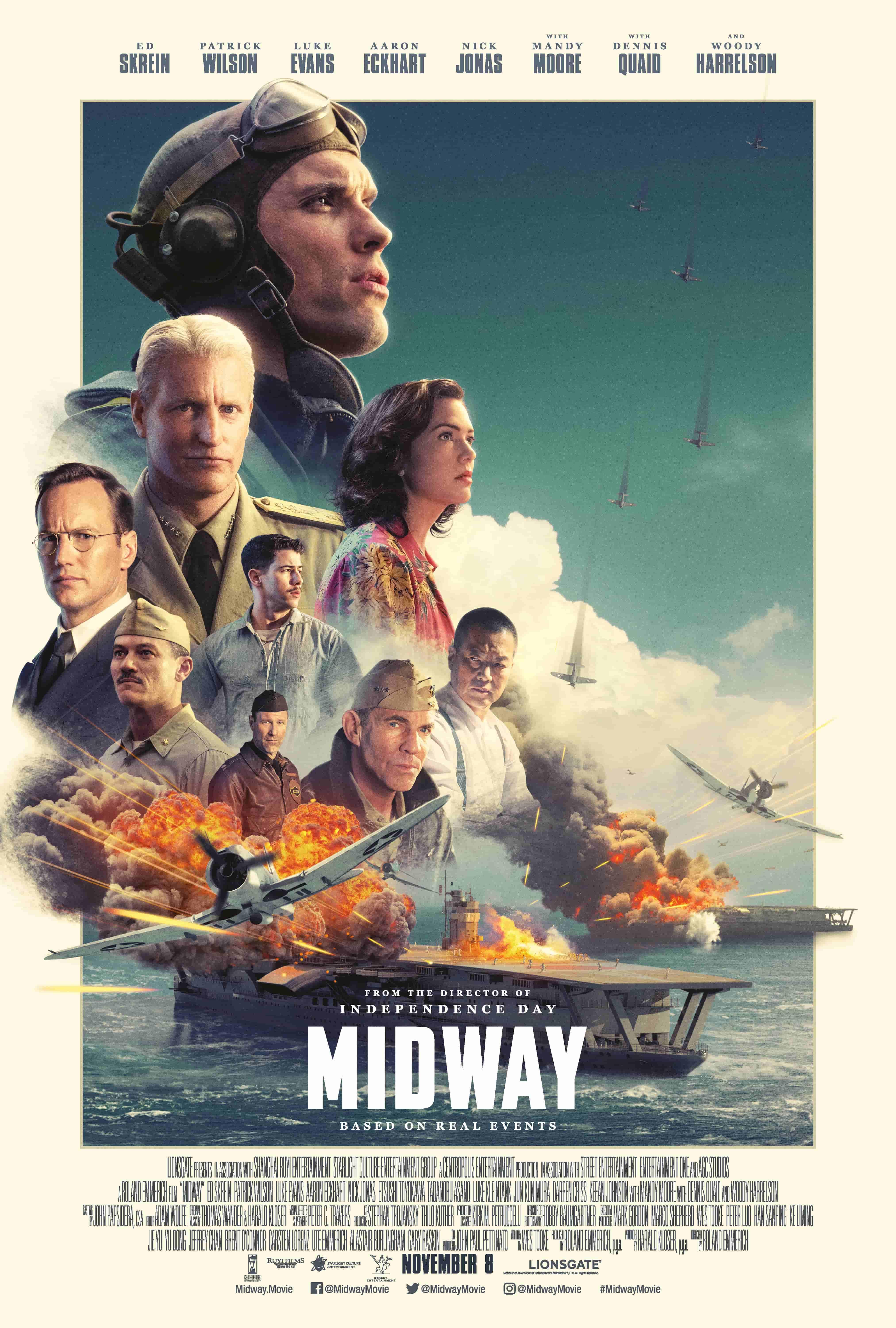 《决战中途岛》Midway  2019 / 中途岛 / 中途岛海战 / 中途岛战役 / Battle of the Midway【86.1G】