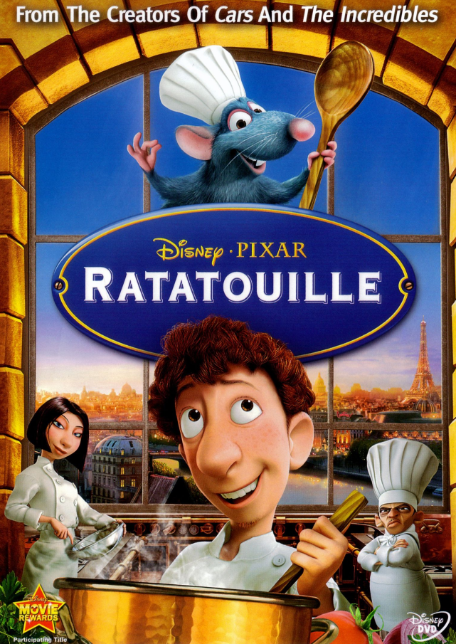 《美食总动员》Ratatouille   2007 / 料理鼠王(台) / 五星级大鼠(港) / 小鼠大厨 / 蔬菜杂烩【56.53G】