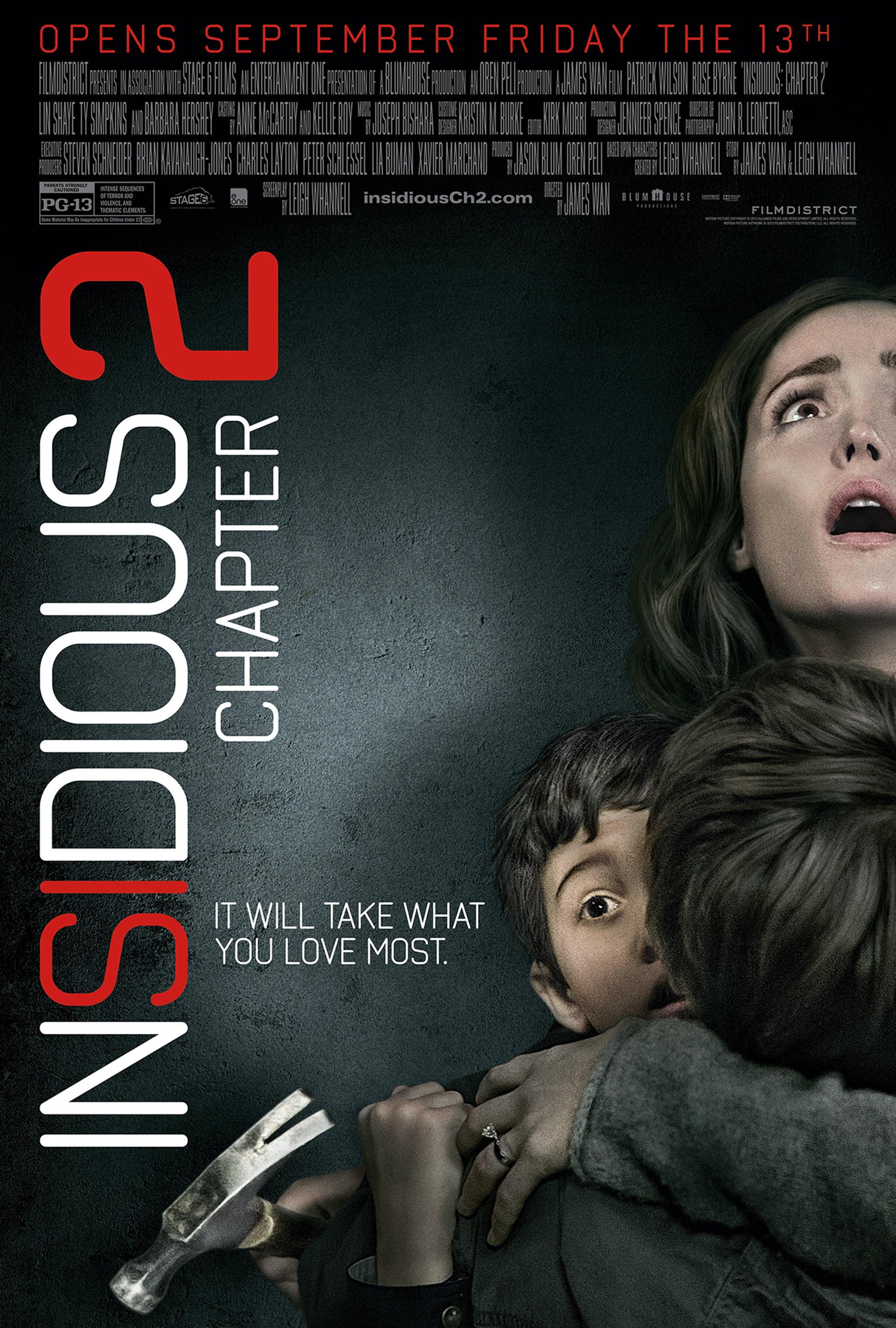 《潜伏2》Insidious: Chapter 2  2013 /  儿凶2(港) / 儿凶续集(港) / 阴儿房第2章：阴魂守舍(台)【36.88G】