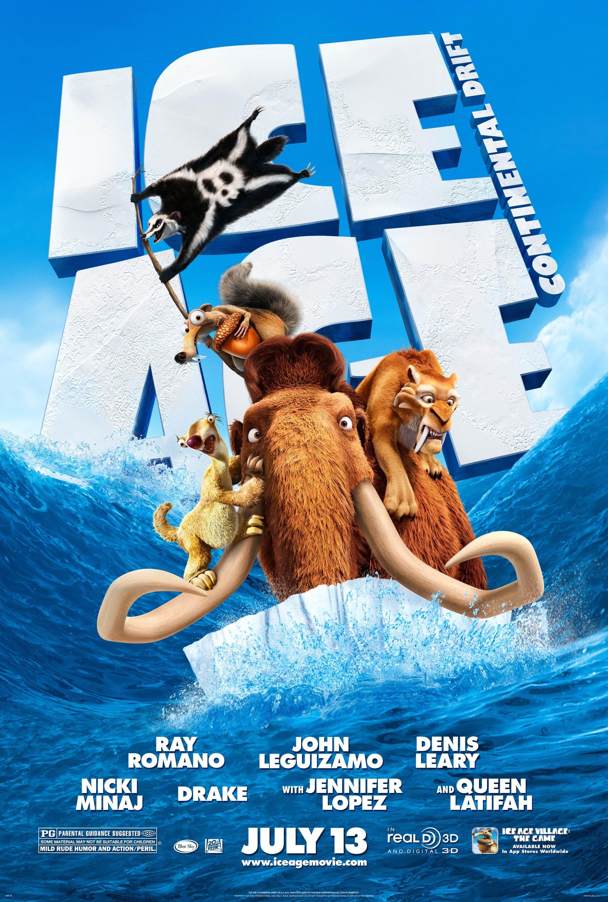 《冰川时代4》Ice Age: Continental Drift  2012 / 玩转新大陆(港) / 冰原历险记4：板块漂移(台) 【29.11G】