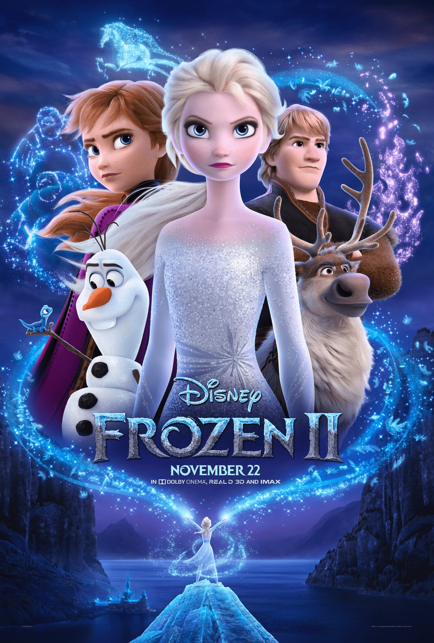 《 冰雪奇缘2》Frozen II  2019 / 魔雪奇缘2(港) / Frozen 2 / 别躲起来 相信你的力量 展示自己吧！【60.64G】