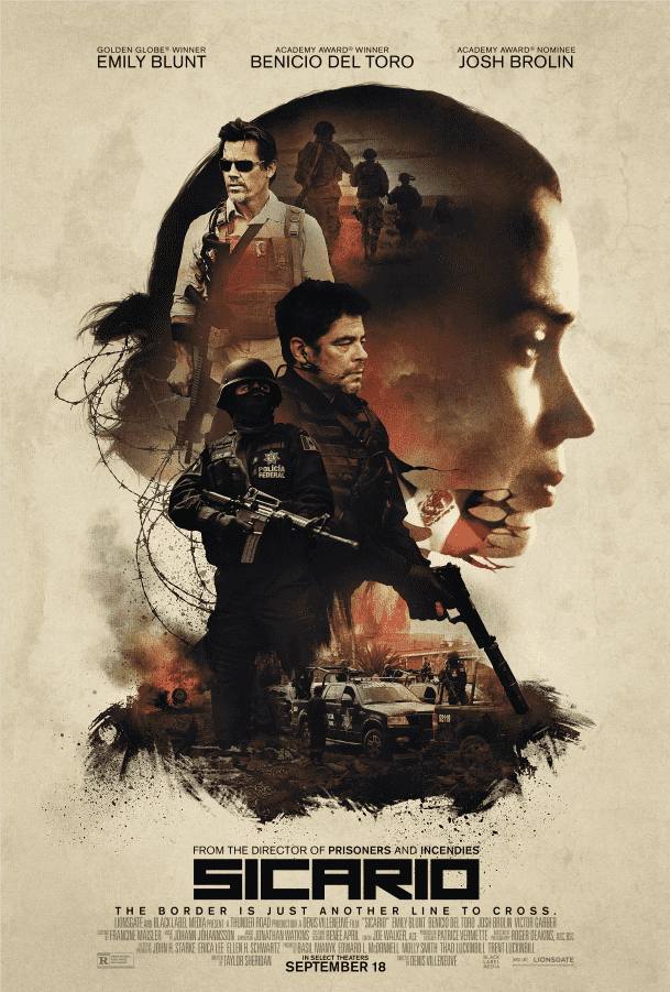 《边境杀手》Sicario  2015 / 毒裁者(港) / 怒火边界(台) / 西卡里奥【57.23G】